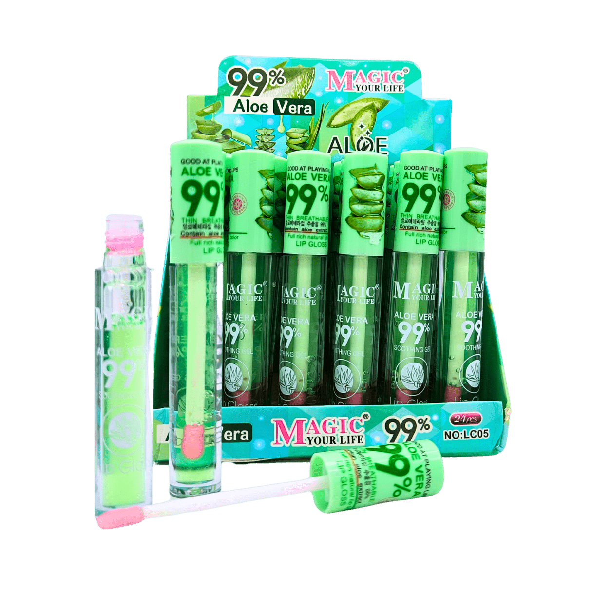 Brillo Labial 99% Aloe Magic - AjSilesLC05