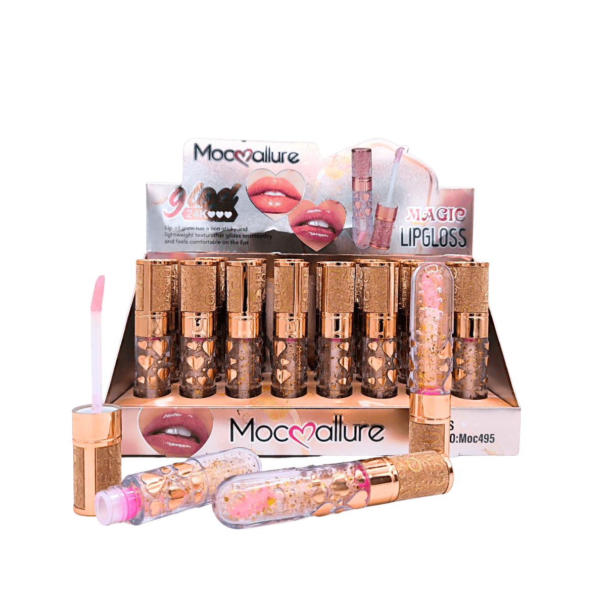 Brillo Labial MocMallure Magic Hearts - AjSilesMOC495